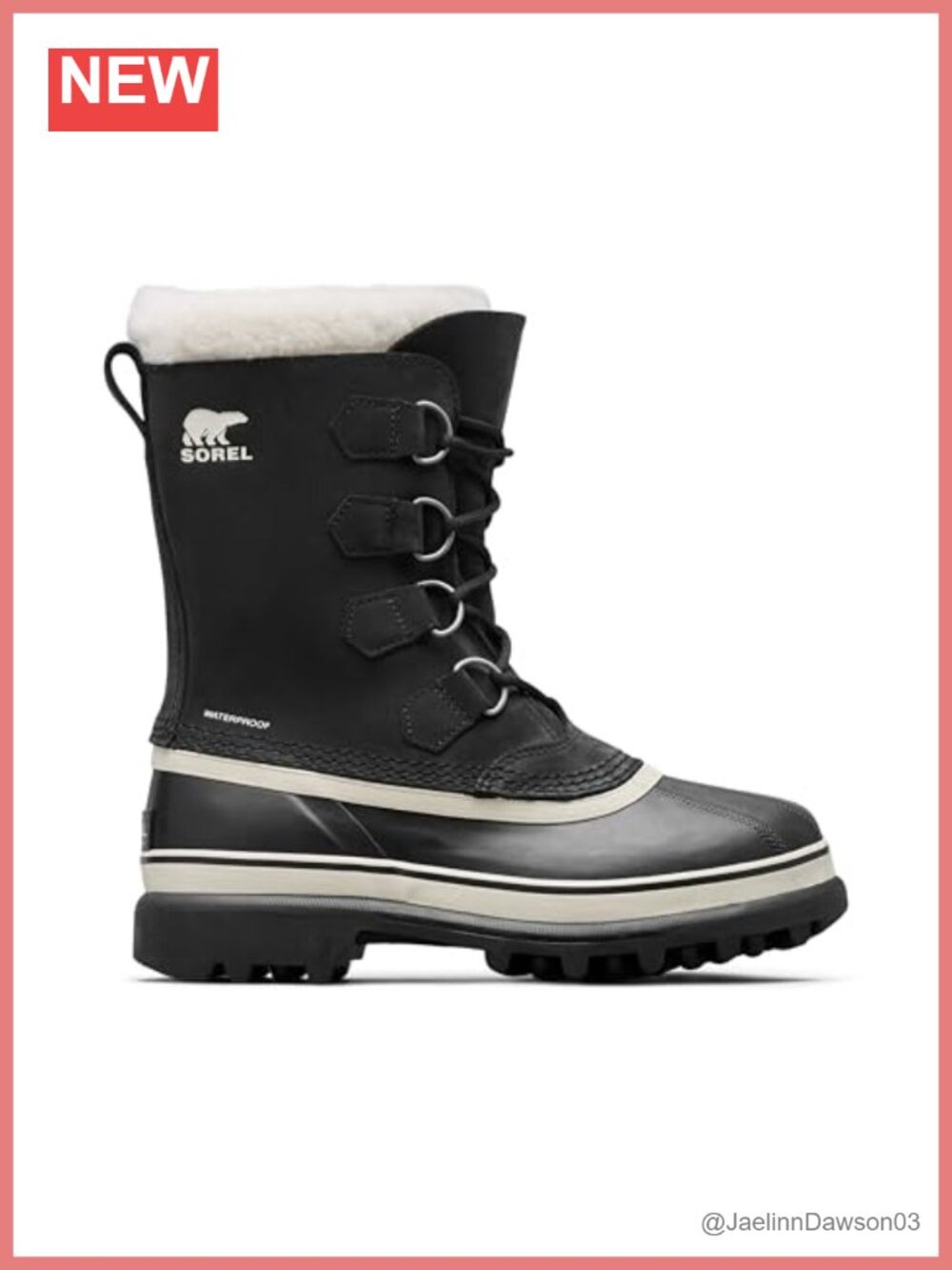 Sorel Caribou Waterproof Winter Boot Leather Snow Boot